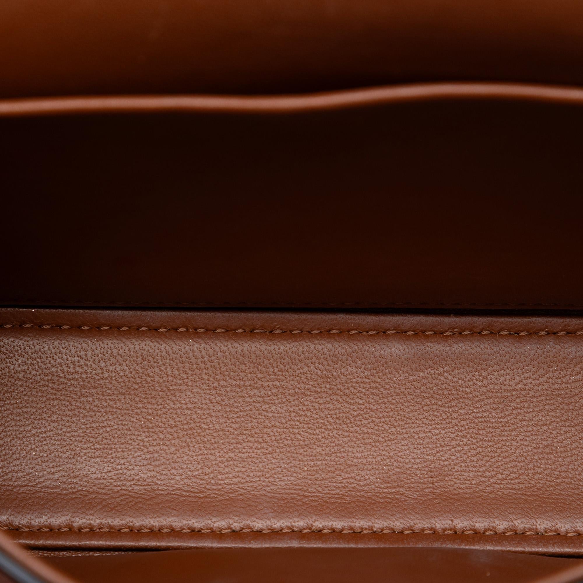 Celine Shiny Calfskin Claude Shoulder Bag