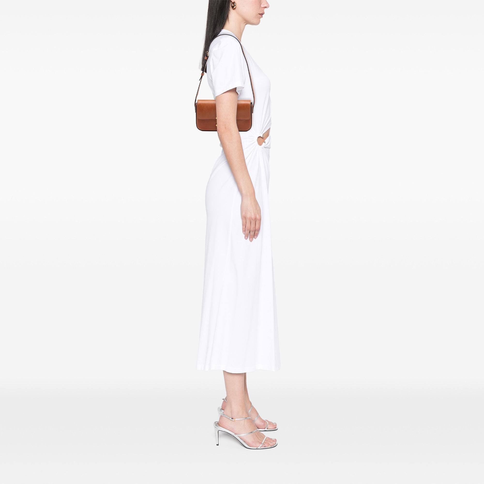 Celine Shiny Calfskin Claude Shoulder Bag