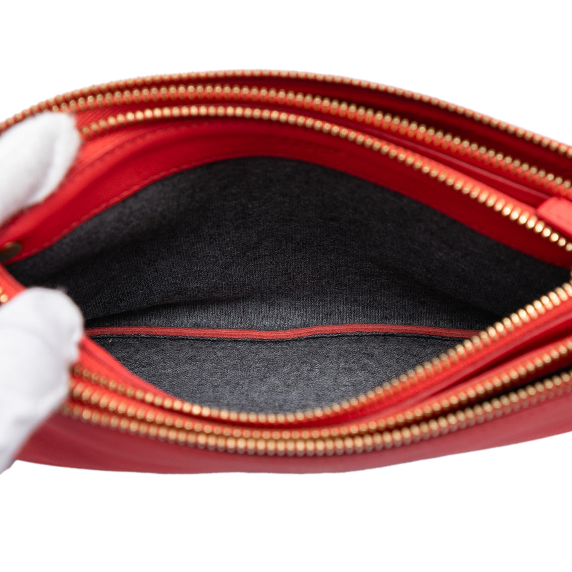 Celine Small Lambskin Trio Crossbody