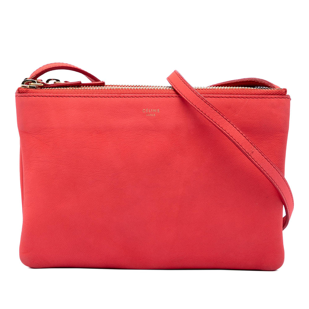 Celine Small Lambskin Trio Crossbody
