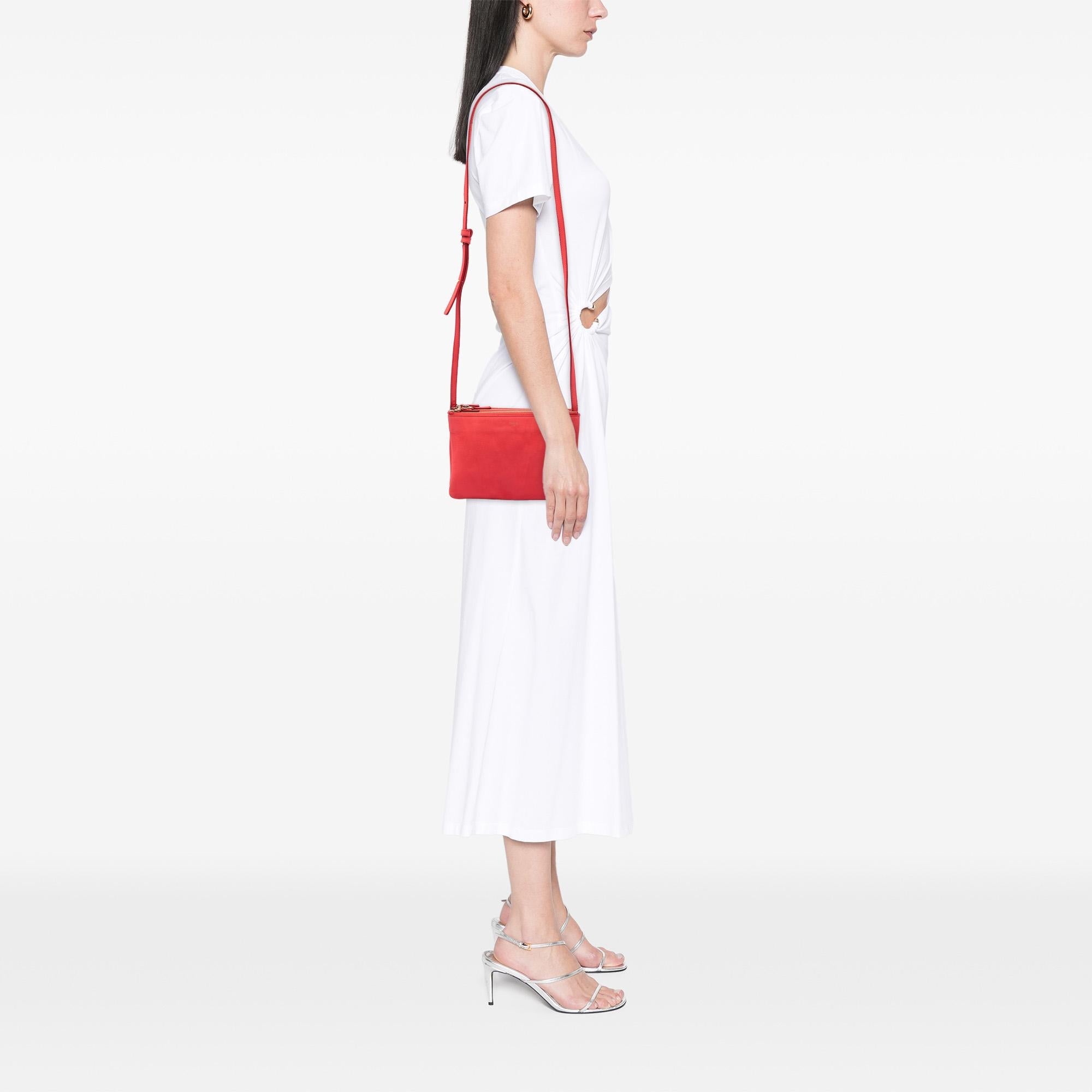 Celine Small Lambskin Trio Crossbody