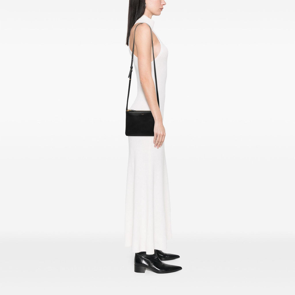 Celine Small Lambskin Trio Crossbody