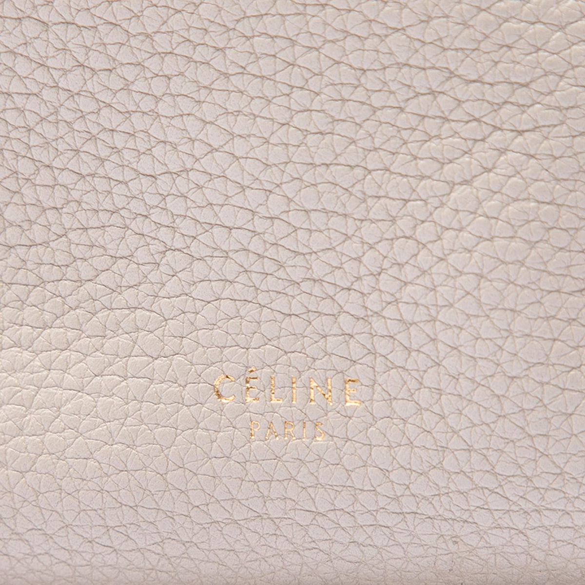 Celine Small Soft Grained Calfskin Seau Sangle Bucket Bag