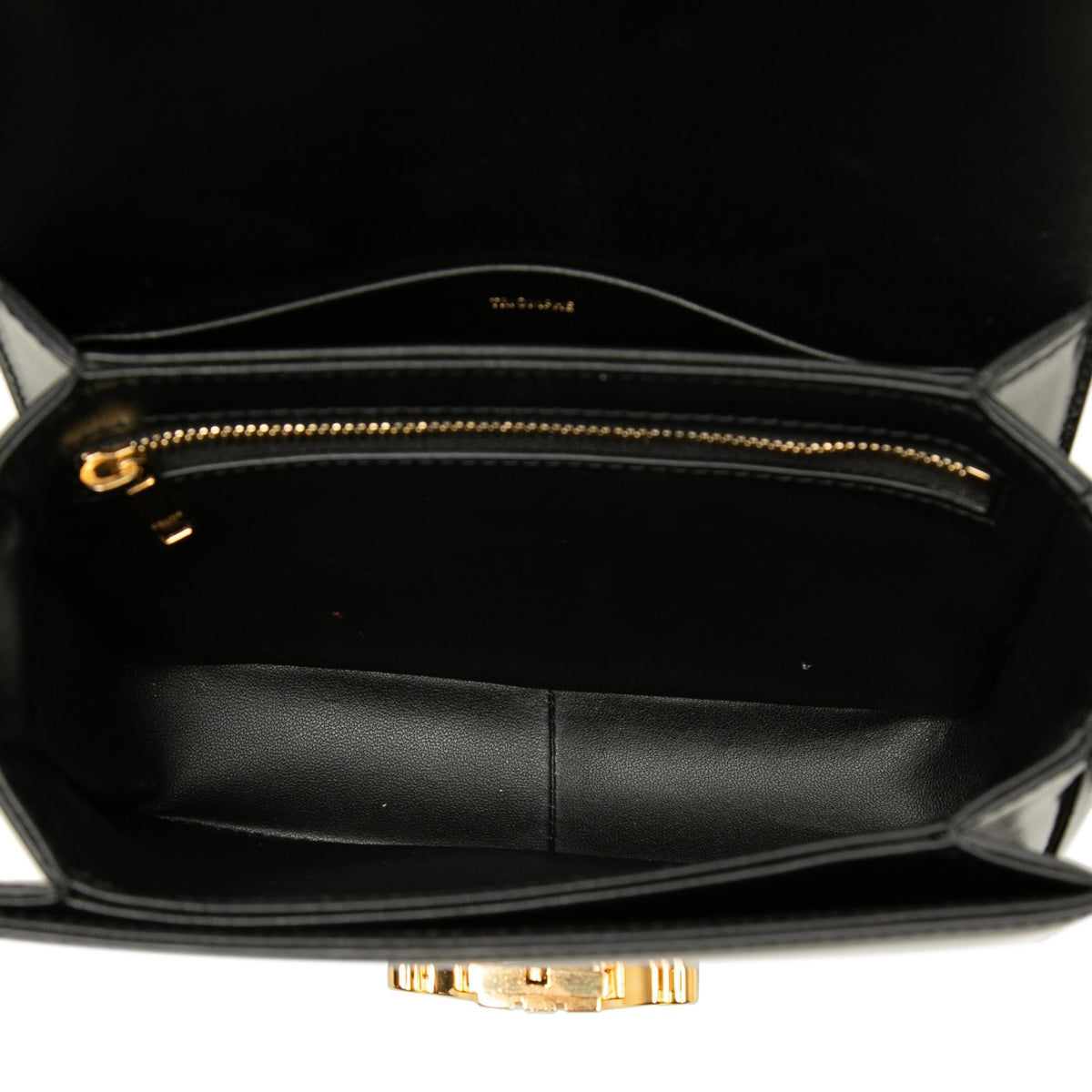 Celine Teen Shiny Calfskin Triomphe Crossbody