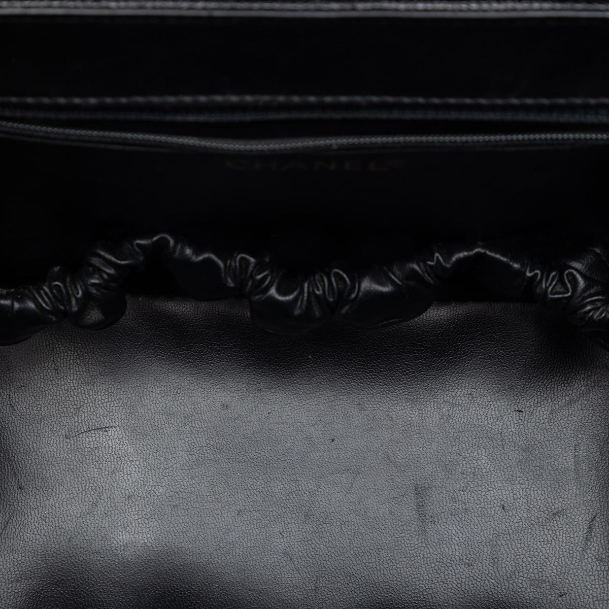 Chanel CC Caviar Turnlock Vanity Bag