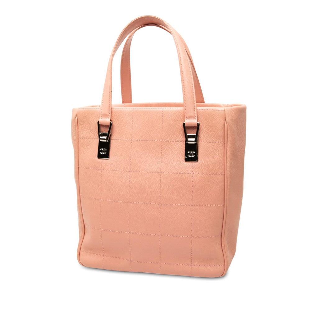 Chanel CC Chocolate Bar Caviar Tote