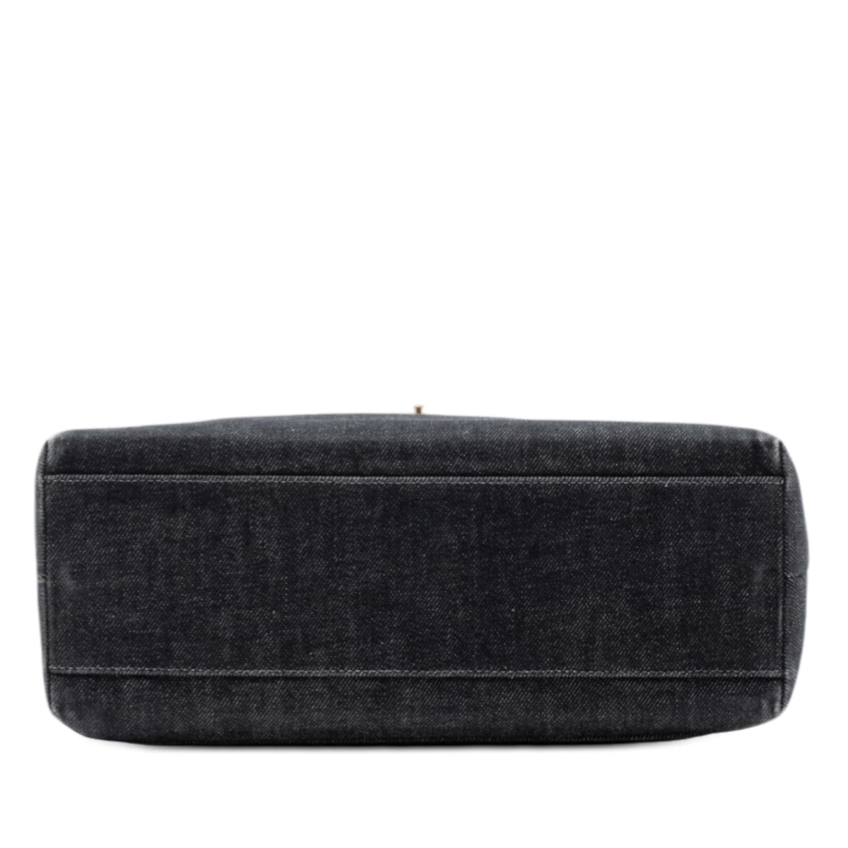 Chanel CC Denim Kelly Top Handle Bag