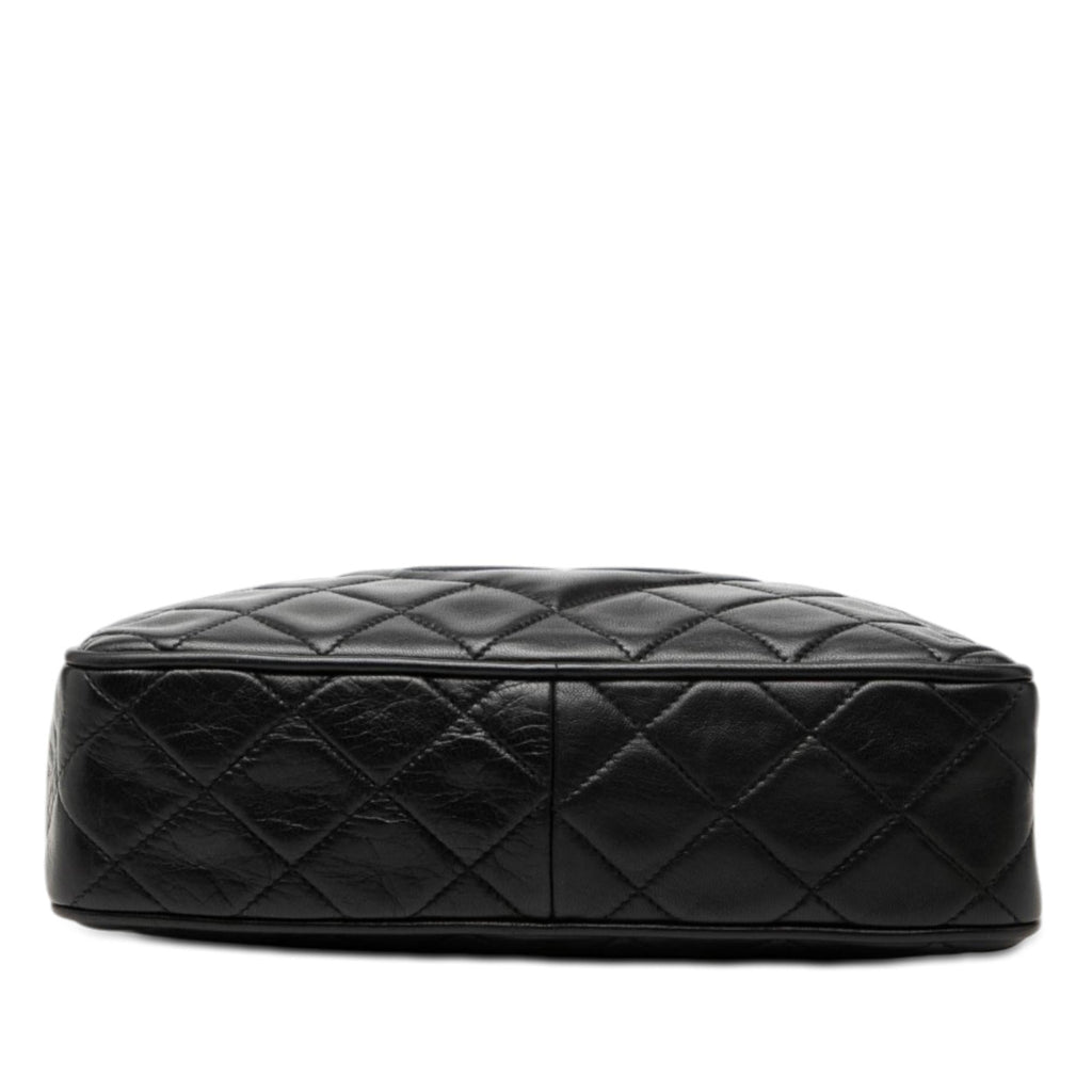 Chanel CC Quilted Lambskin Tassel Camera Bag