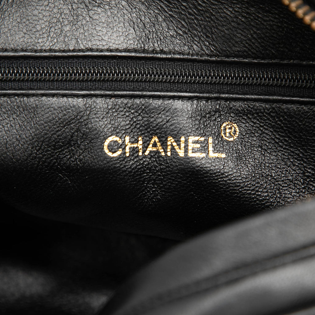 Chanel CC Quilted Lambskin Tassel Camera Bag