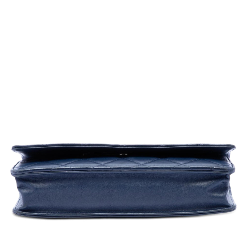 Chanel CC Quilted Lambskin Wallet On Chain