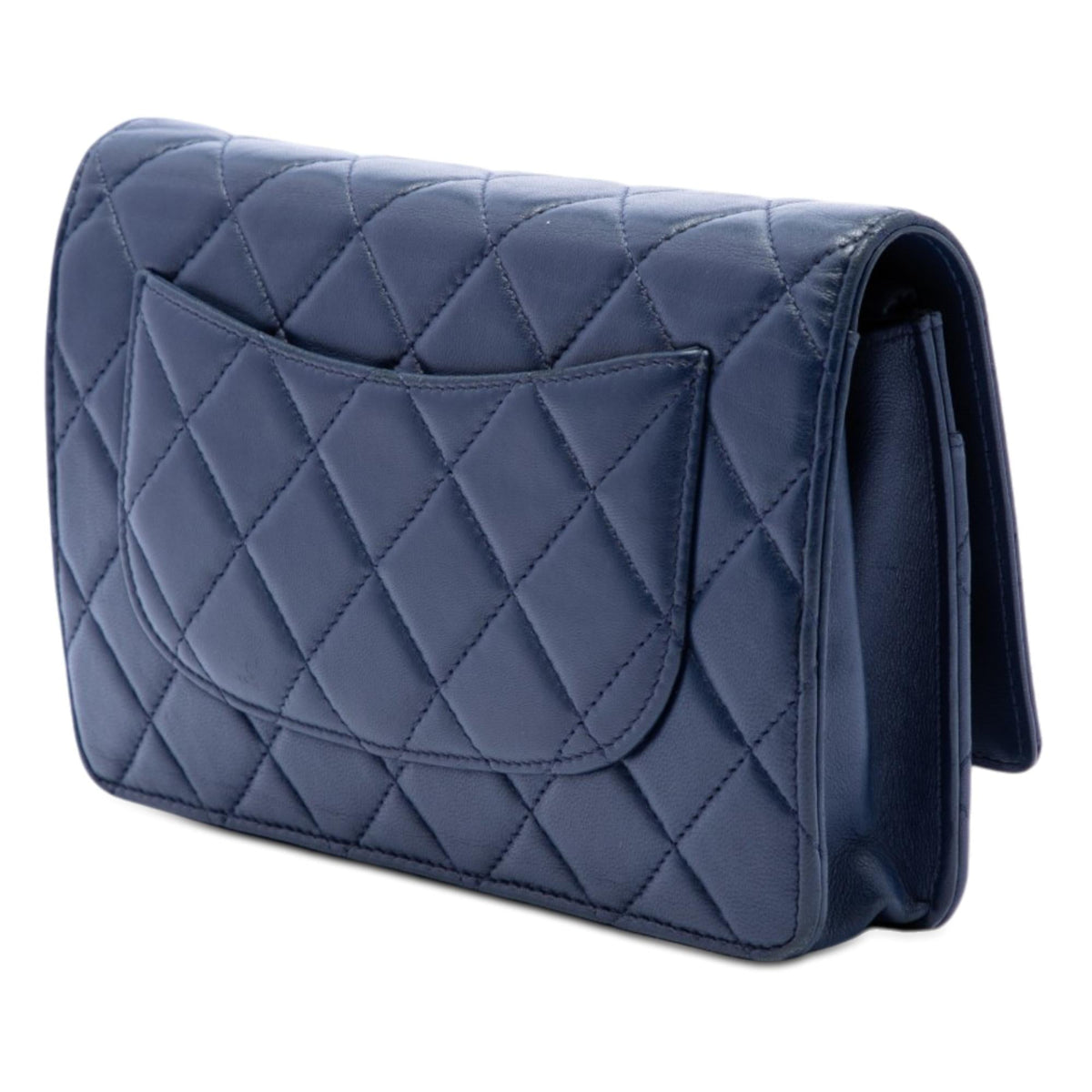 Chanel CC Quilted Lambskin Wallet On Chain