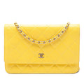 Chanel CC Quilted Lambskin Wallet on Chain