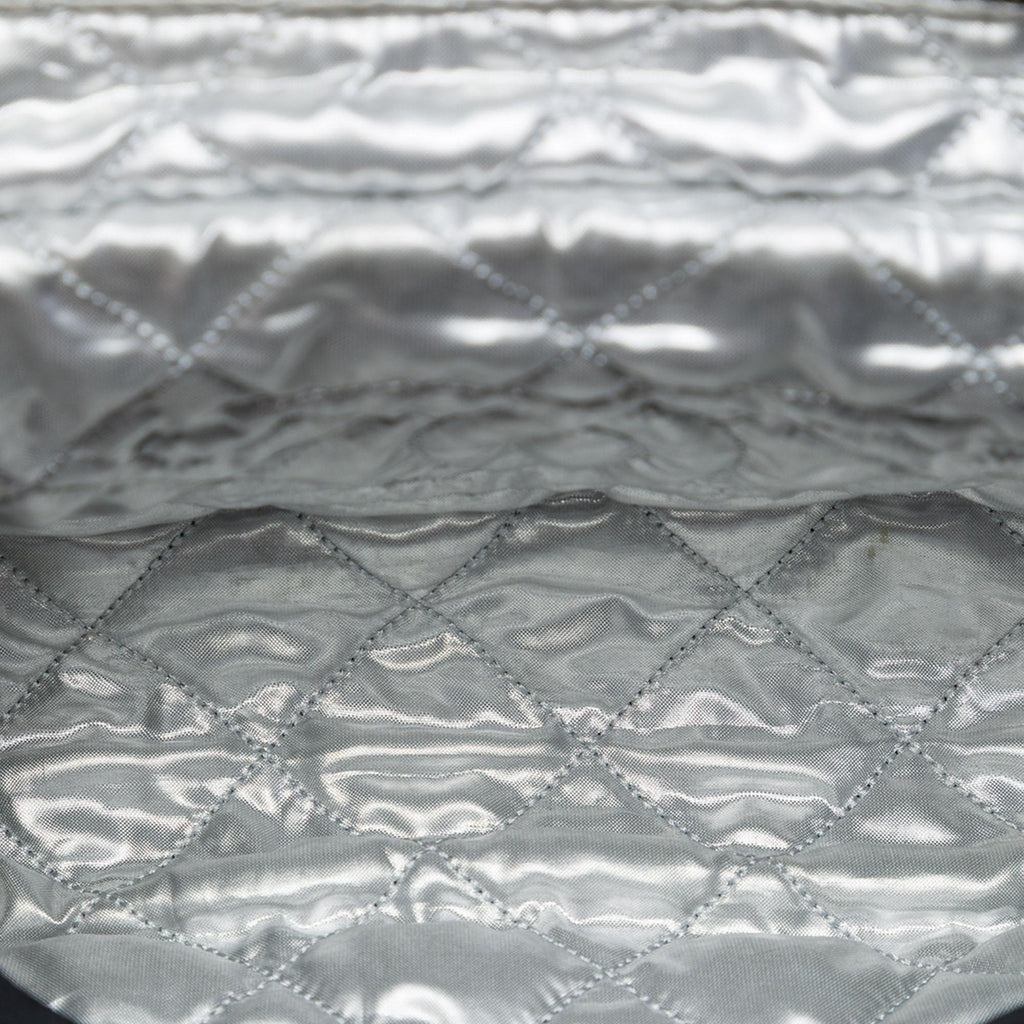 Chanel CC Quilted Terry Cloth Flap