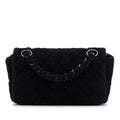 Chanel CC Quilted Terry Cloth Flap