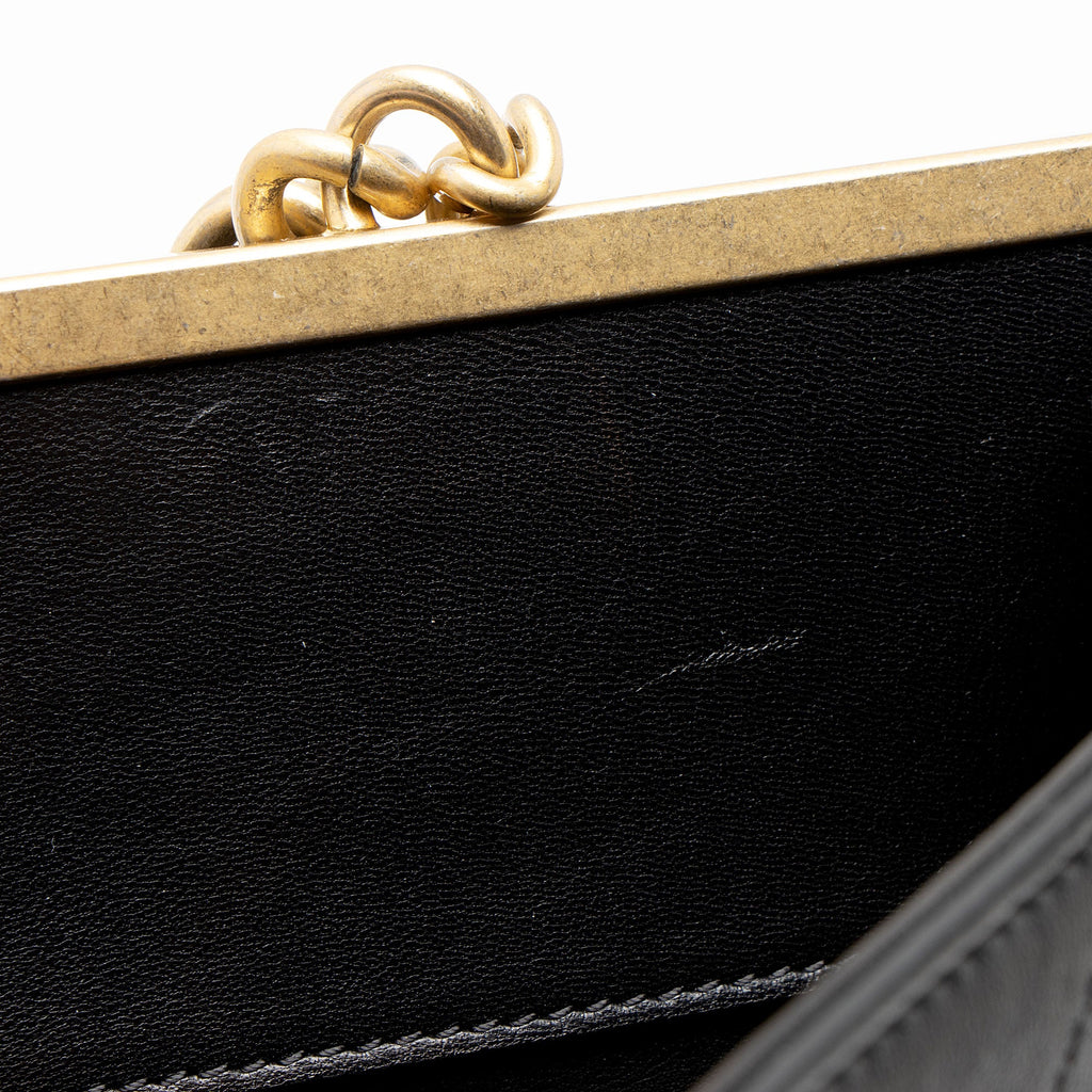 Chanel Calfskin Coco Luxe Large Shopping Tote