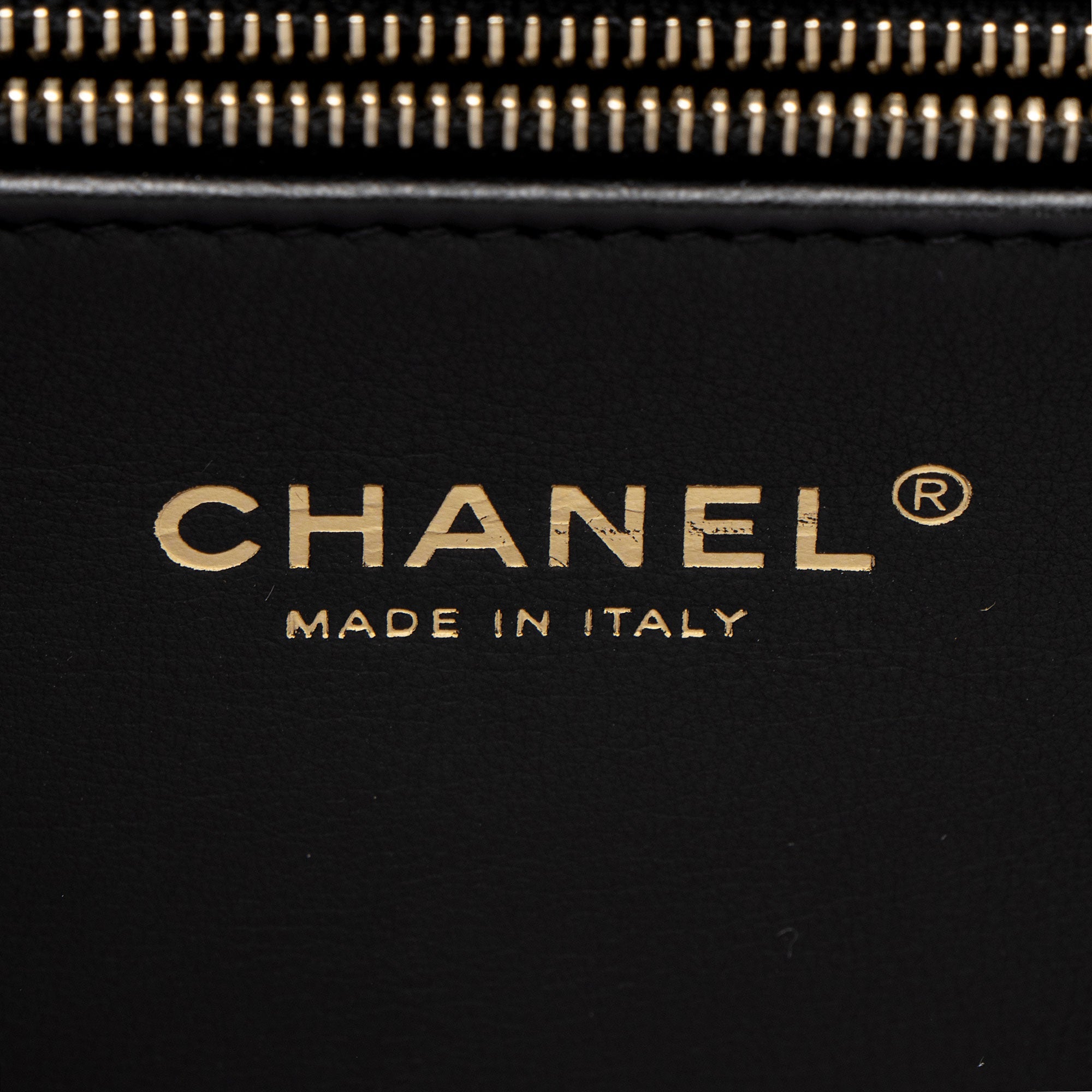 Chanel Calfskin Coco Luxe Large Shopping Tote