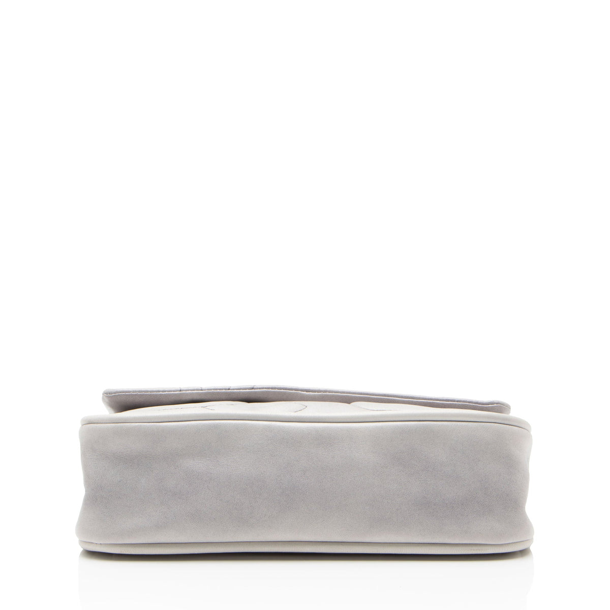 Chanel Calfskin Diagonal CC Flap Shoulder Bag