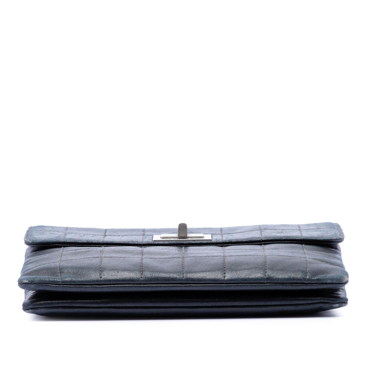 Chanel Choco Bar Lambskin Reissue 2.55 Flap Clutch