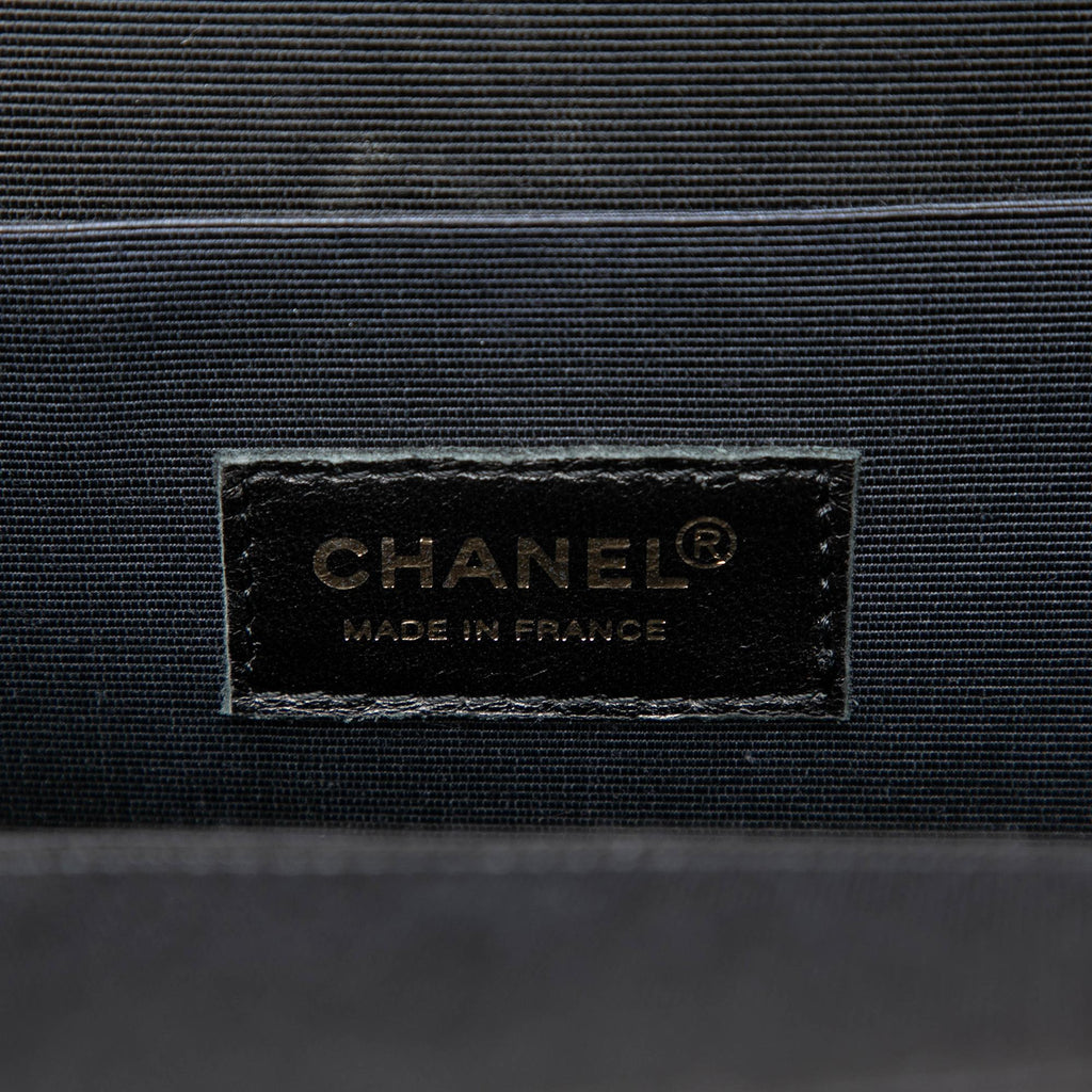 Chanel Choco Bar Patent Coco Mademoiselle Vertical Tote