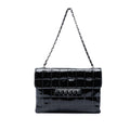 Chanel Chocolate Bar Patent Digital Flap