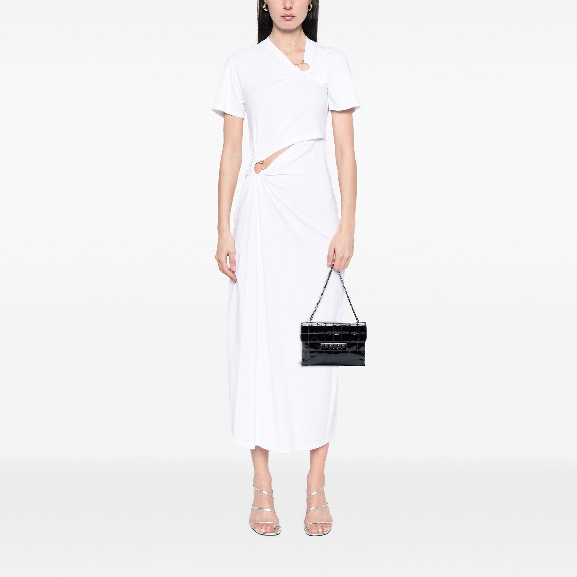 Chanel Chocolate Bar Patent Digital Flap