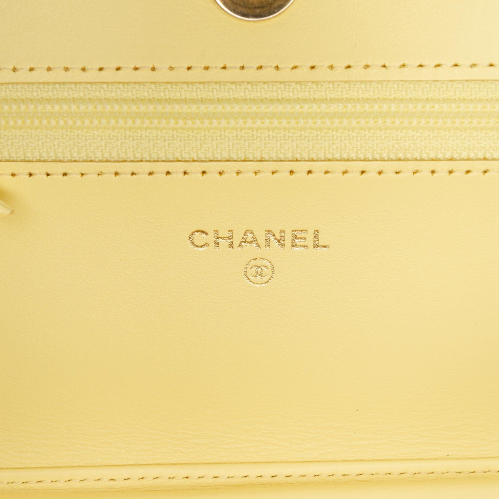 Chanel Denim Fringe Coco Wallet On Chain