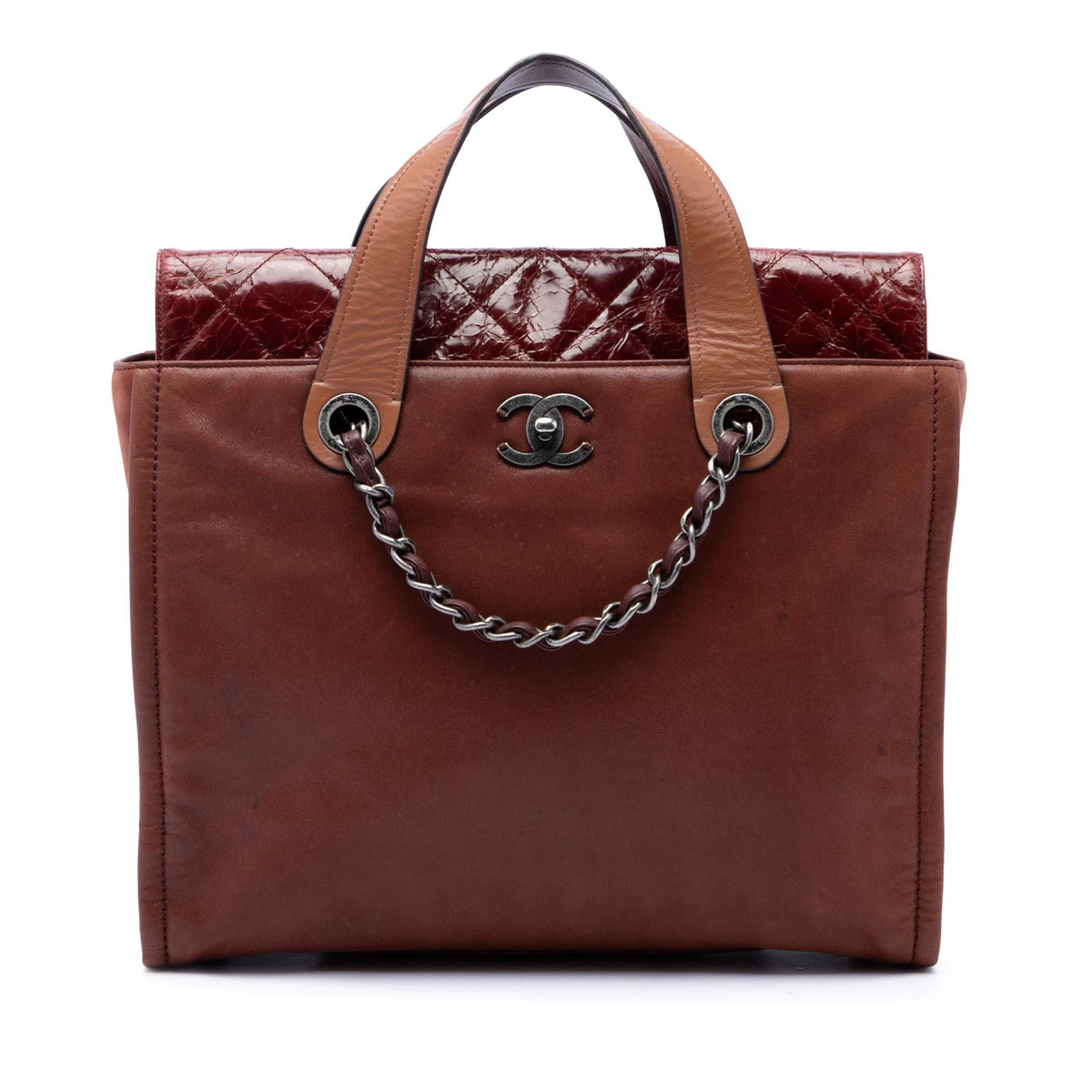 Chanel Iridescent Calfskin In The Mix Portobello Soft Tote