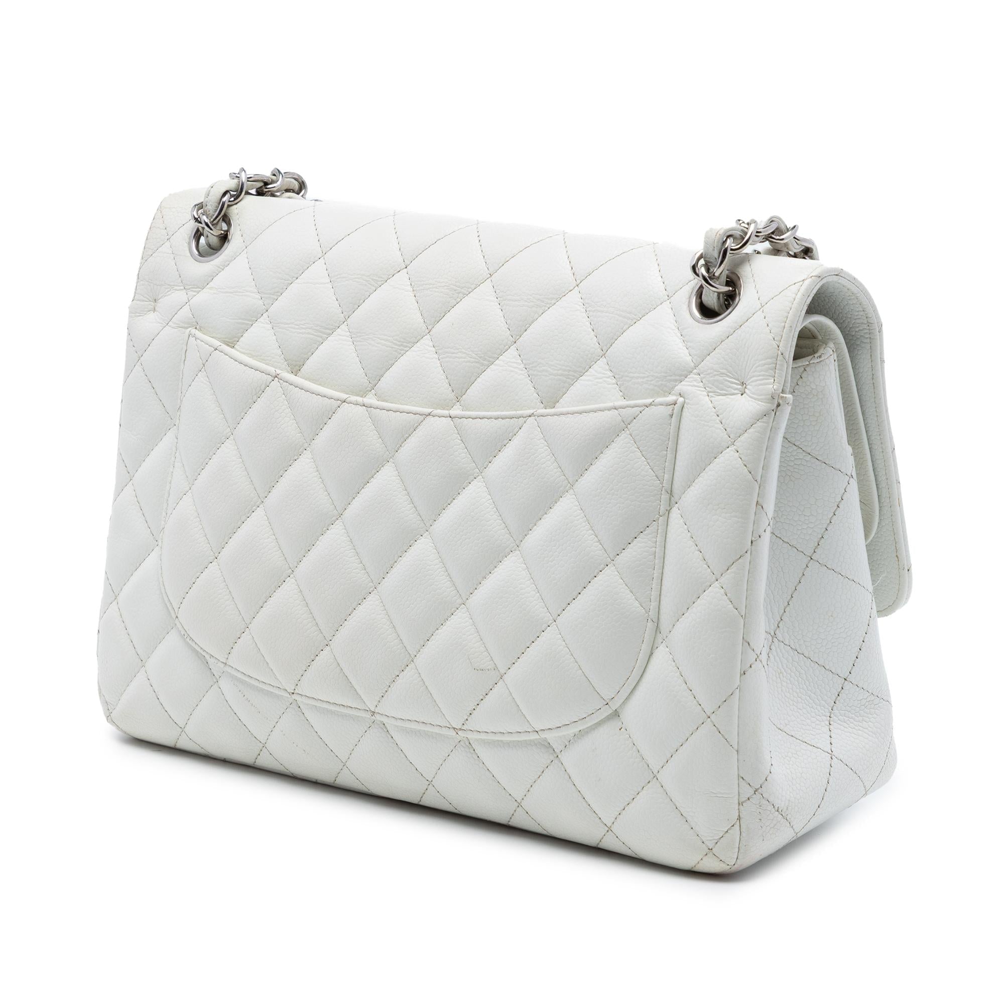 Chanel Jumbo Classic Caviar Double Flap