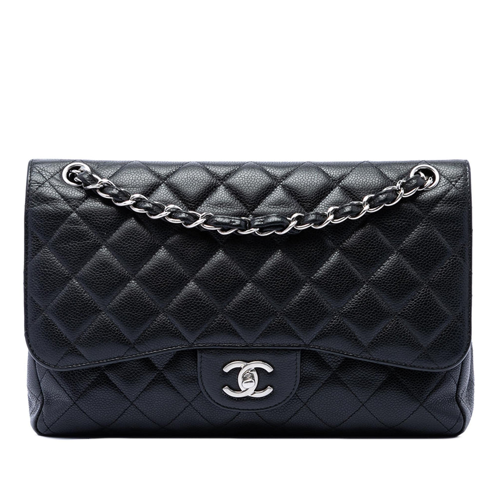 Chanel Jumbo Classic Caviar Double Flap