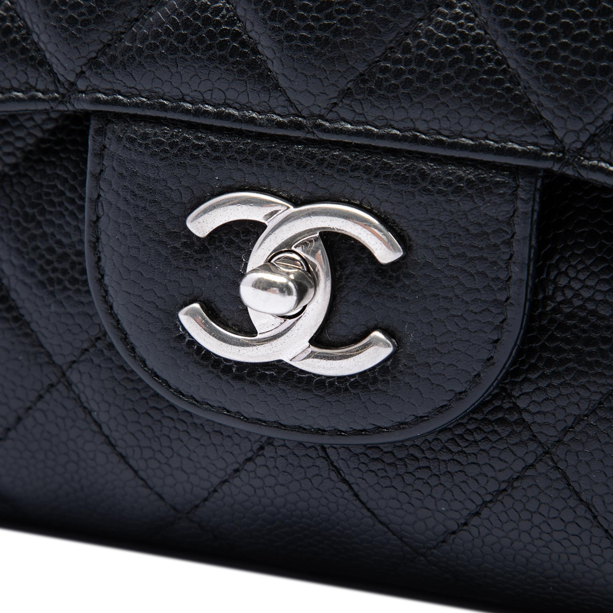 Chanel Jumbo Classic Caviar Double Flap