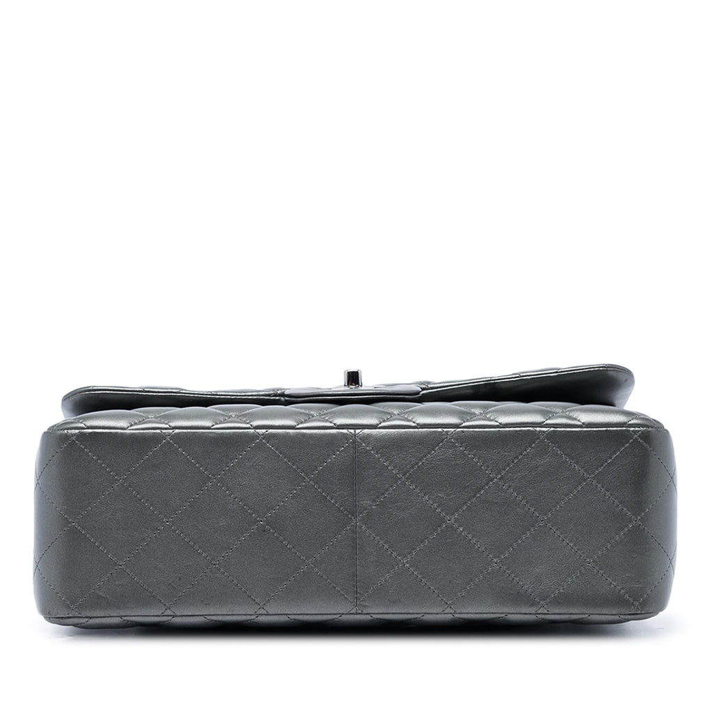 Chanel Jumbo Classic Metallic Lambskin Double Flap