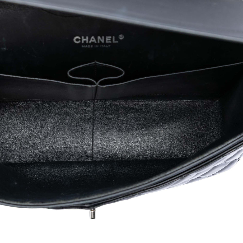 Chanel Jumbo Classic Patent Double Flap