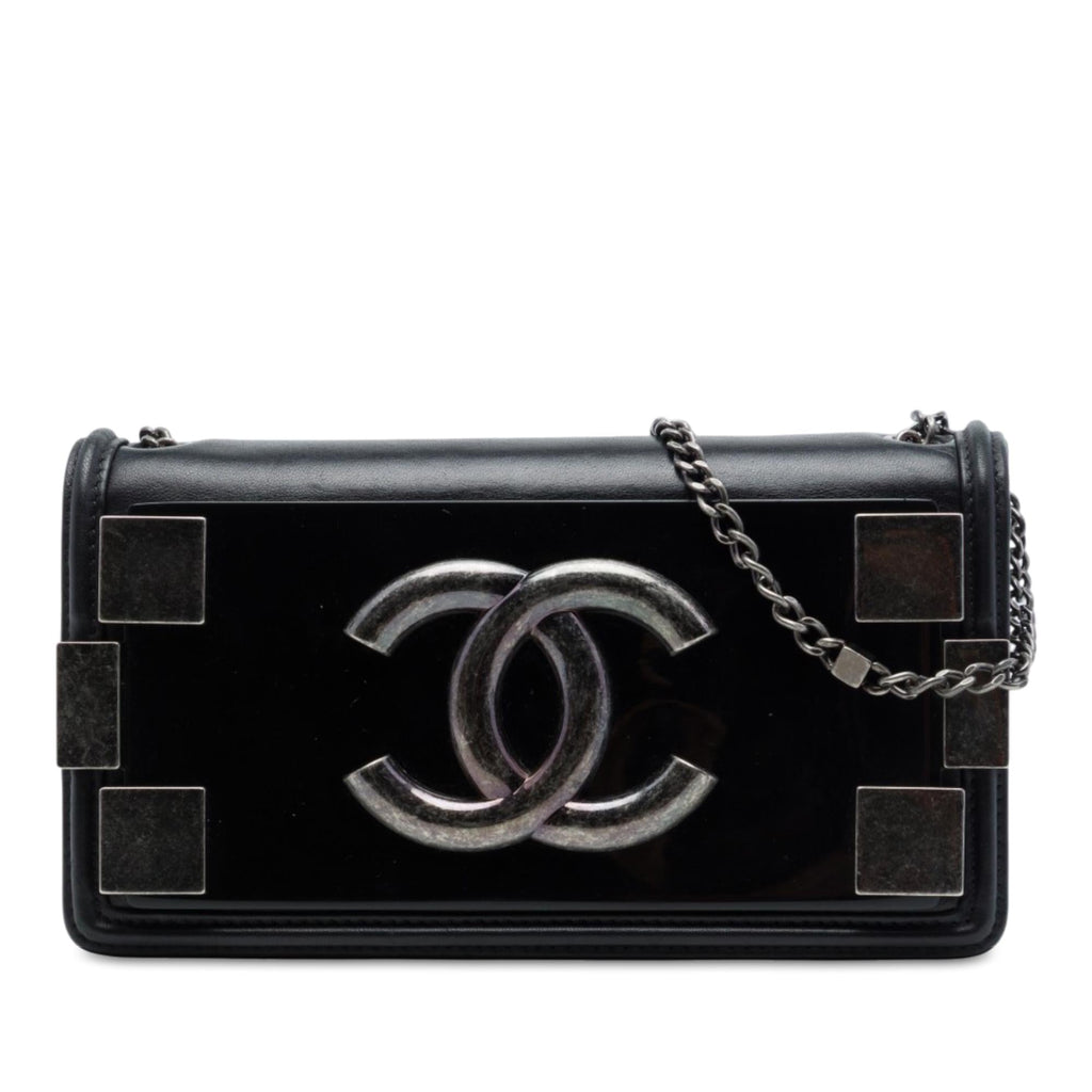 Chanel Lambskin and Acrylic Boy Brick Horizontal Flap