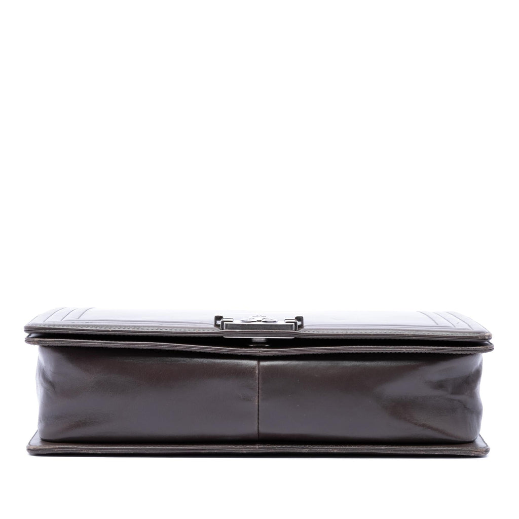 Chanel Large Glazed Calfskin Boy Flap