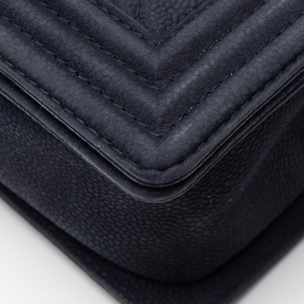 Chanel Matte Caviar Old Medium Boy Bag