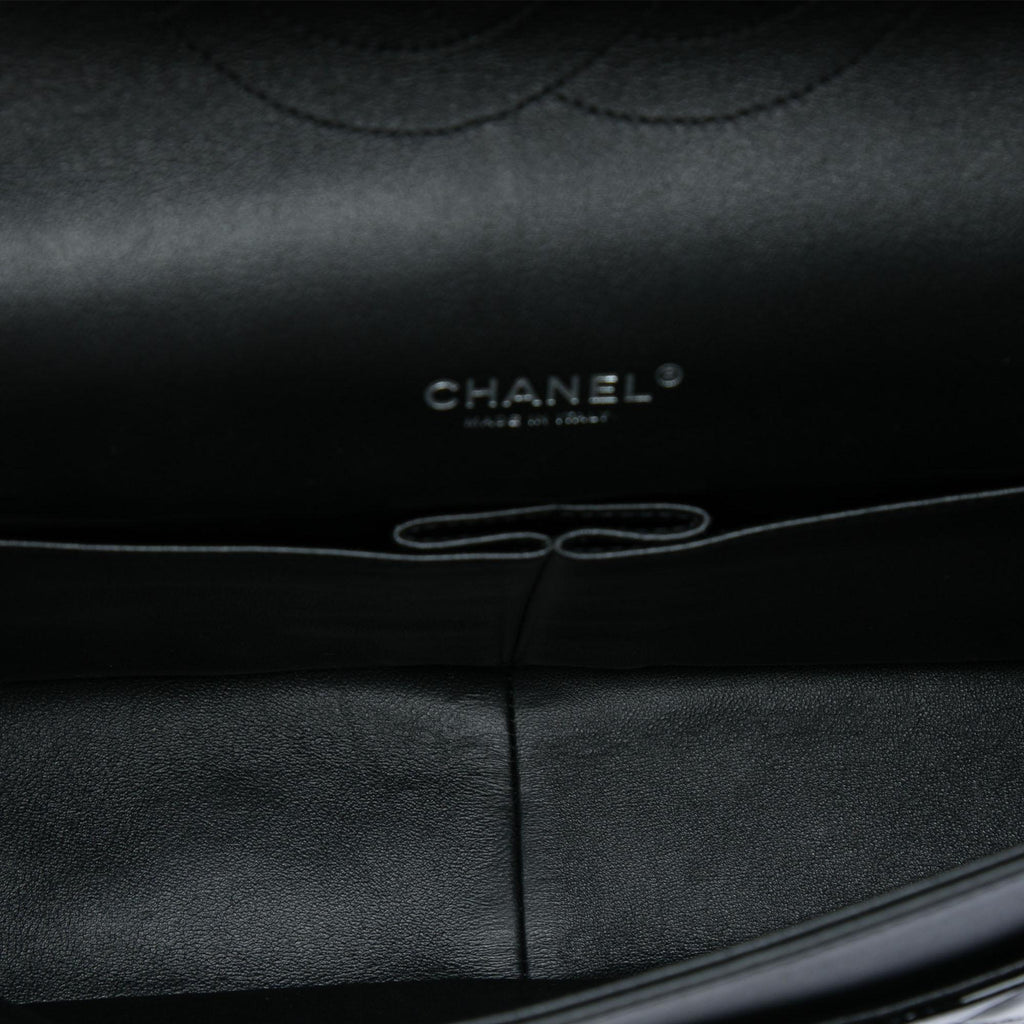 Chanel Maxi Classic Patent Double Flap