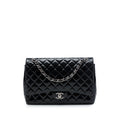 Chanel Maxi Classic Patent Double Flap