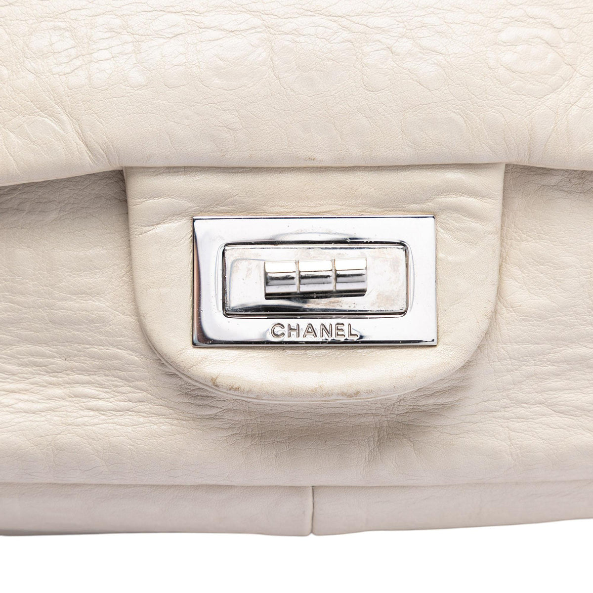 Chanel Maxi Embossed Calfskin 31 Rue Cambon Reissue 2.55 Double Flap