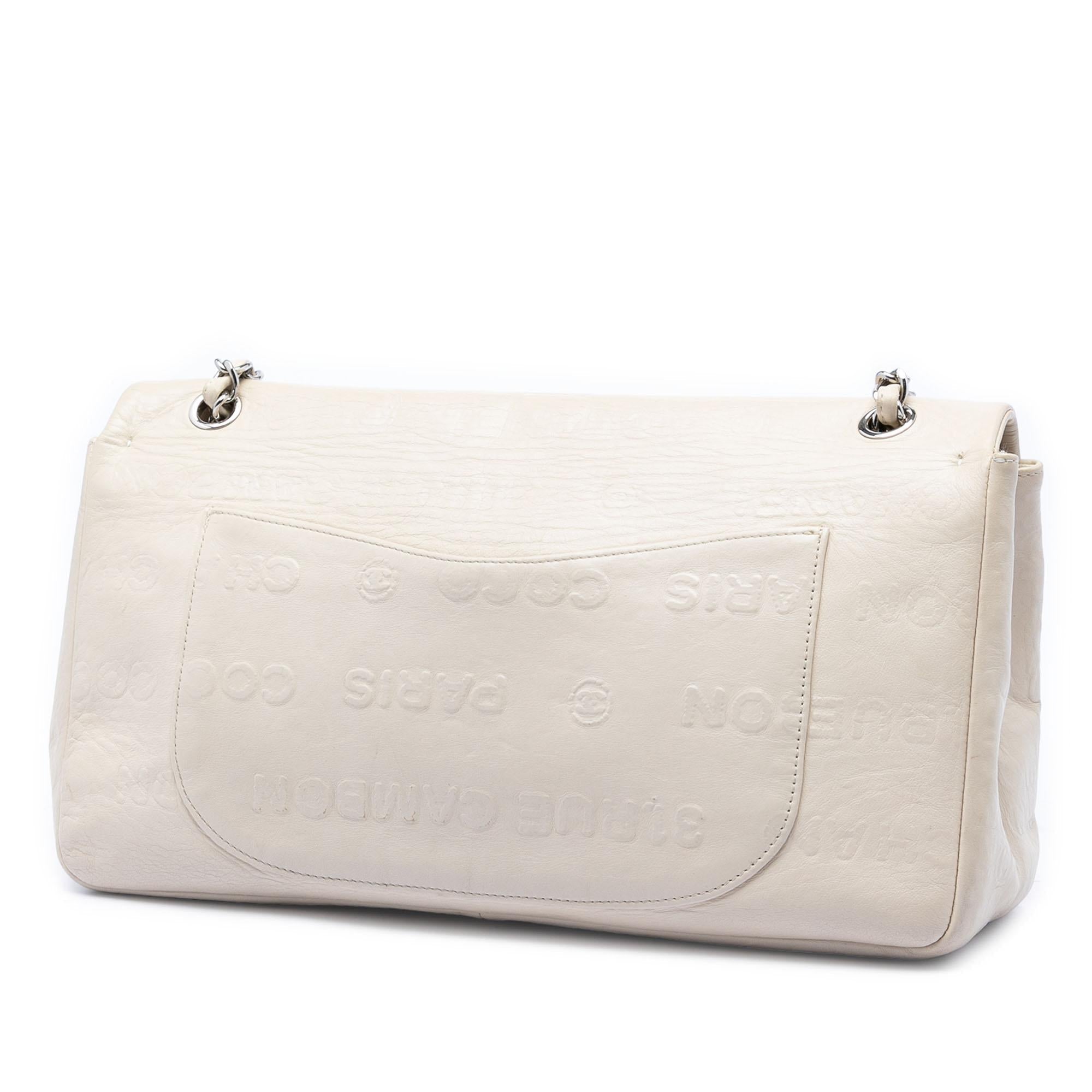 Chanel Maxi Embossed Calfskin 31 Rue Cambon Reissue 2.55 Double Flap