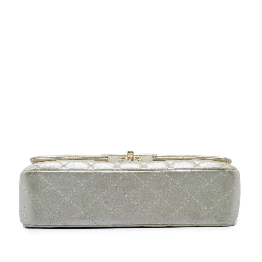 Chanel Medium Classic Iridescent Lambskin Double Flap
