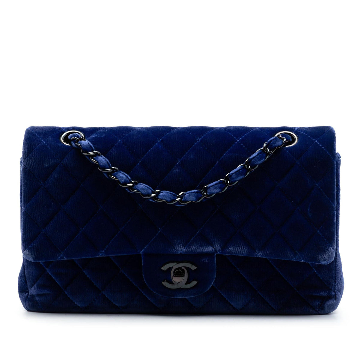 Chanel Medium Classic Velvet Double Flap