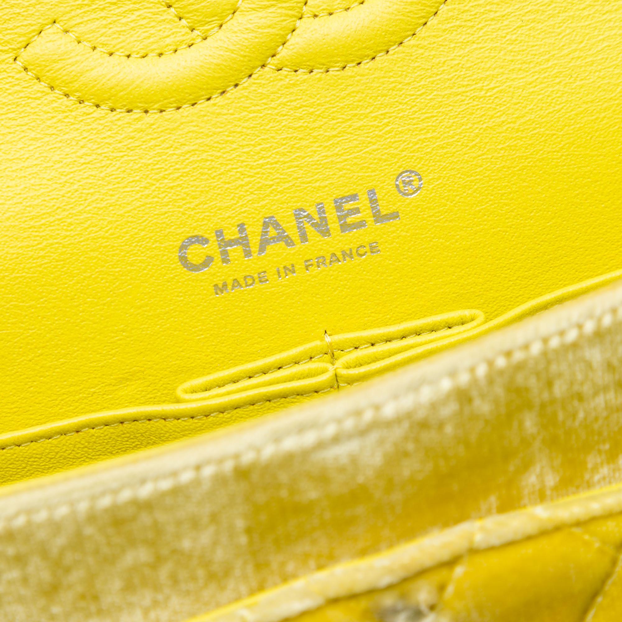 Chanel Medium Classic Velvet Double Flap
