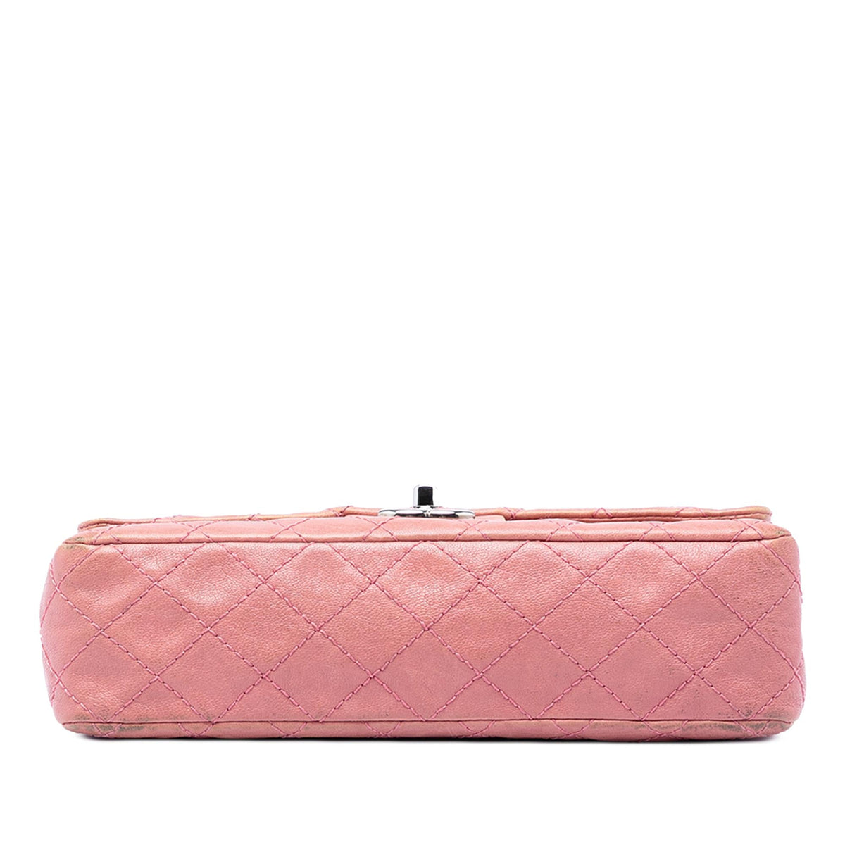 Chanel Medium Classic Washed Lambskin Bijoux Chain Double Flap