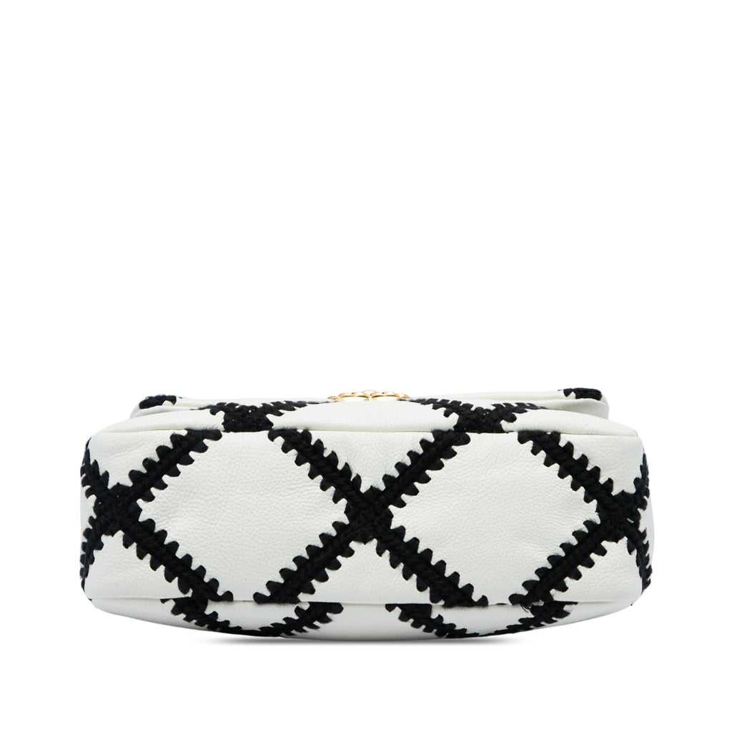Chanel Medium Crochet Calfskin 19 Flap