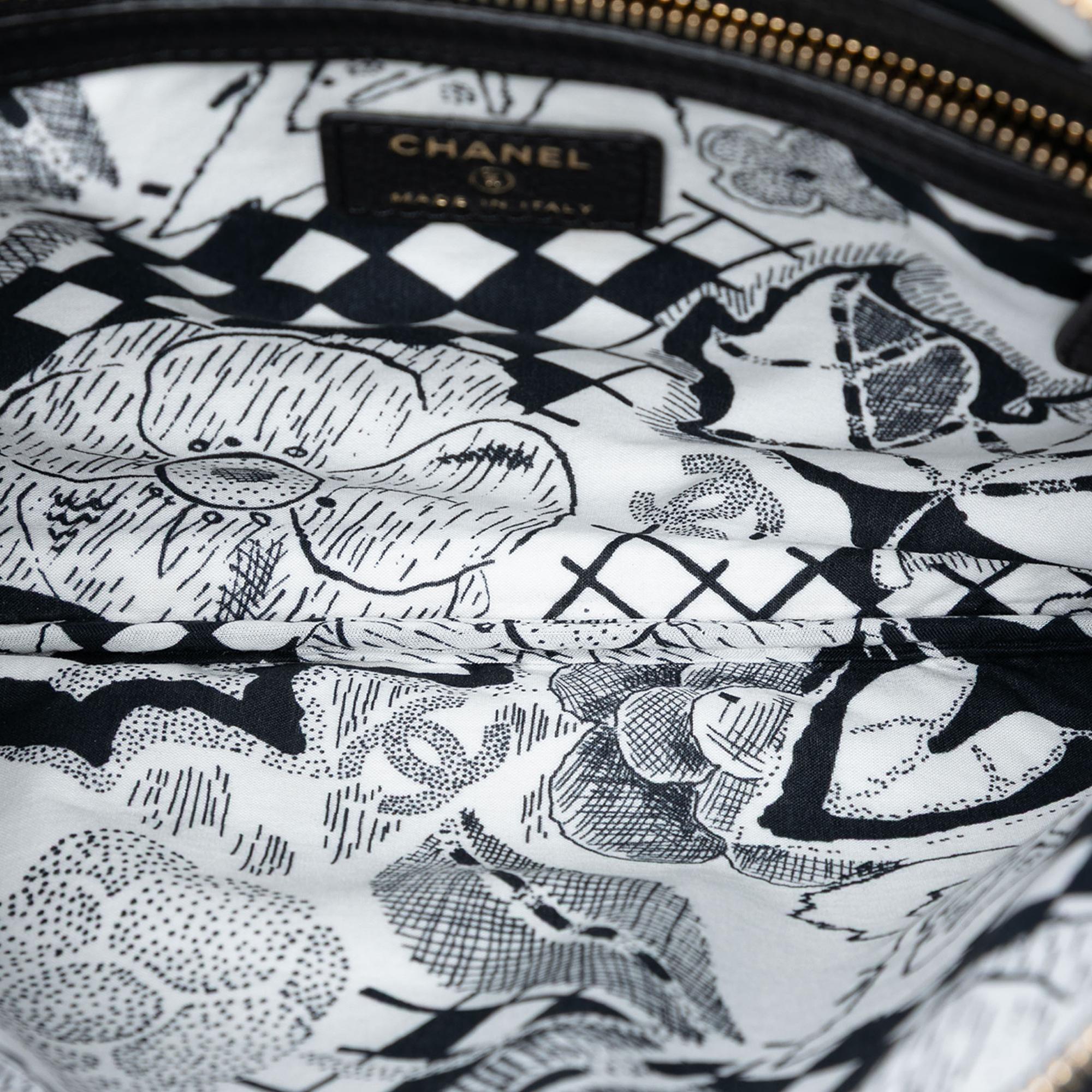 Chanel Medium Goatskin Lucky Clover O Case Clutch