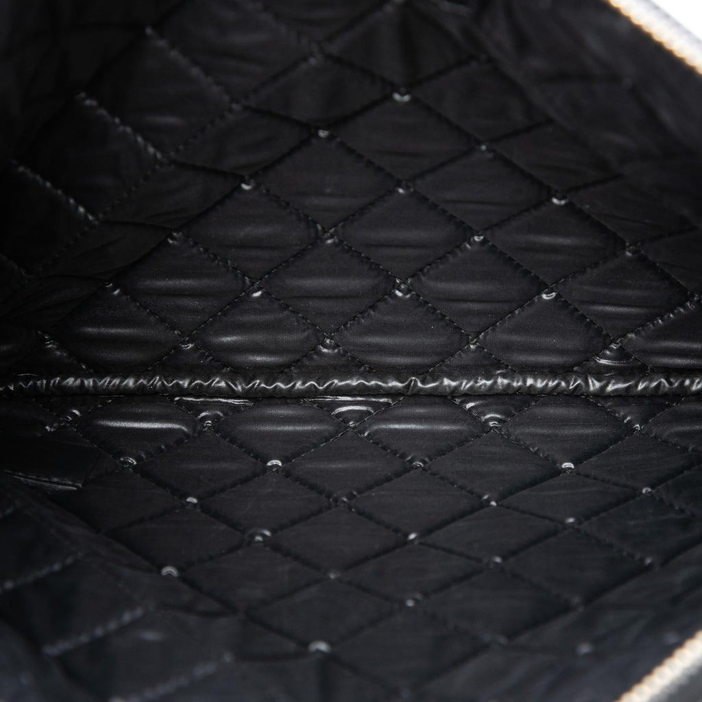 Chanel Medium Quilted Caviar Boy O Case Clutch