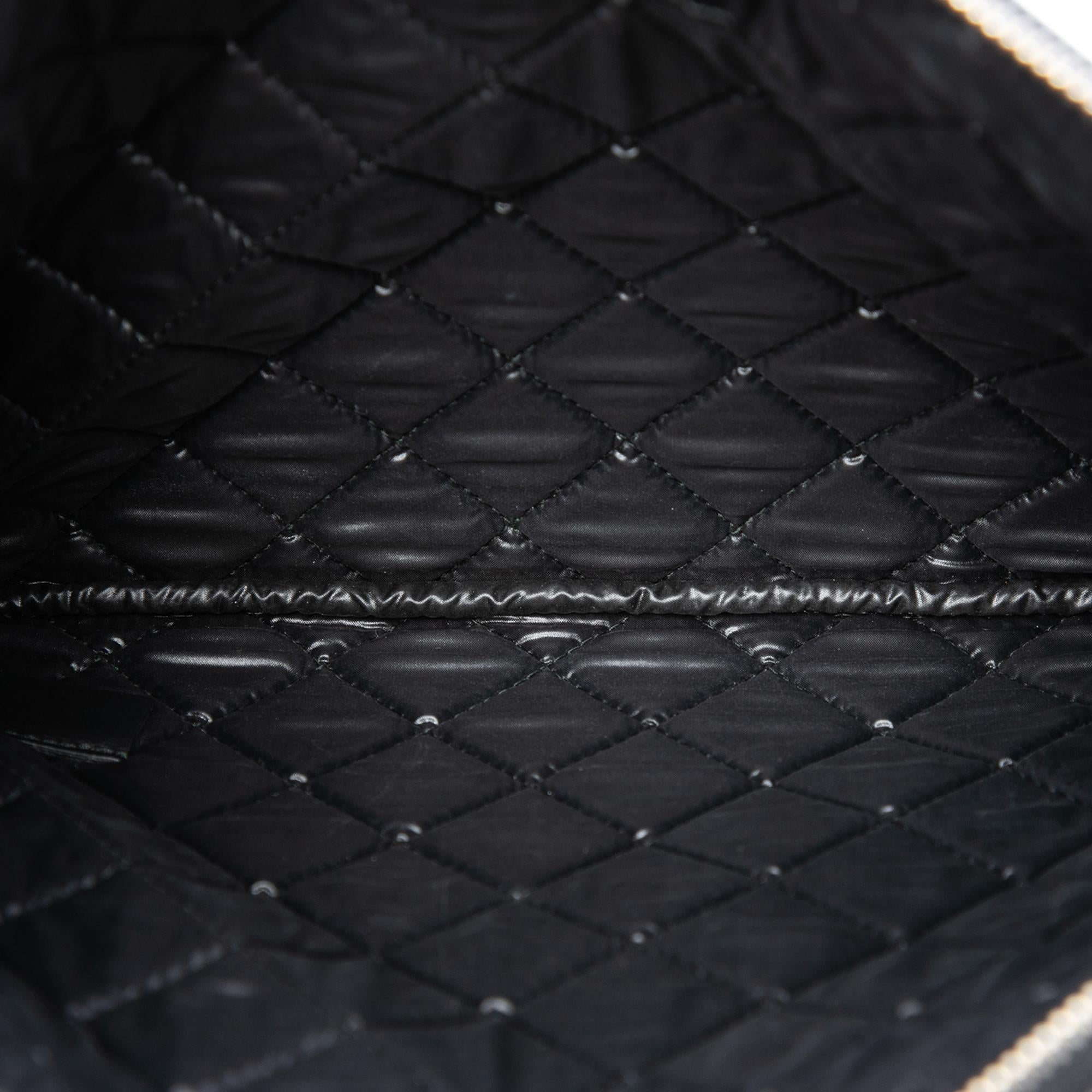Chanel Medium Quilted Caviar Boy O Case Clutch