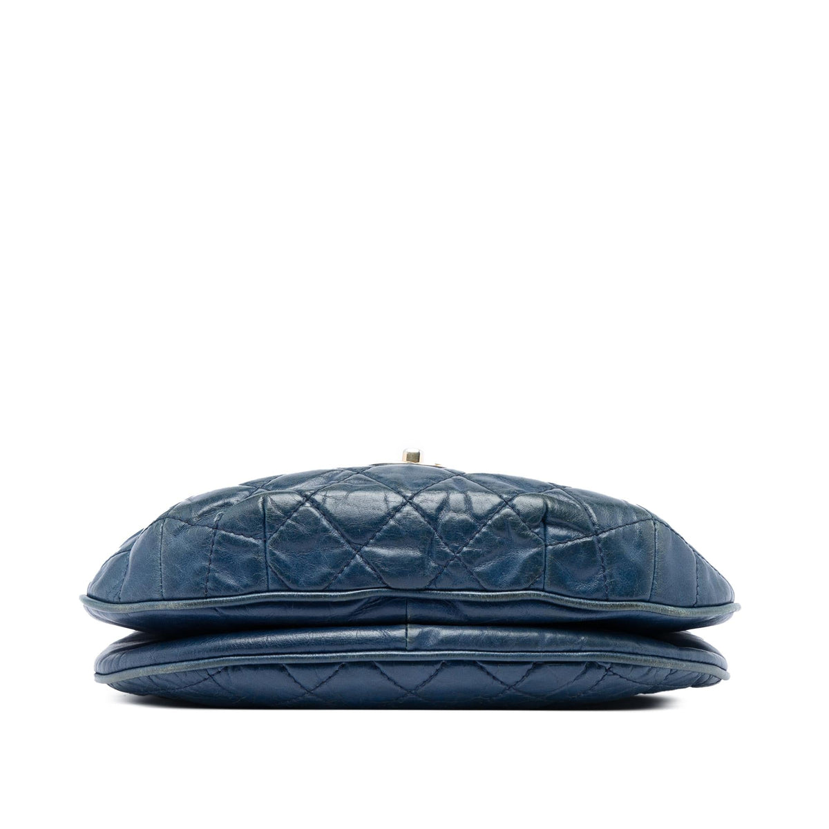 Chanel Medium Quilted Glazed Calfskin Bubble CC Flap