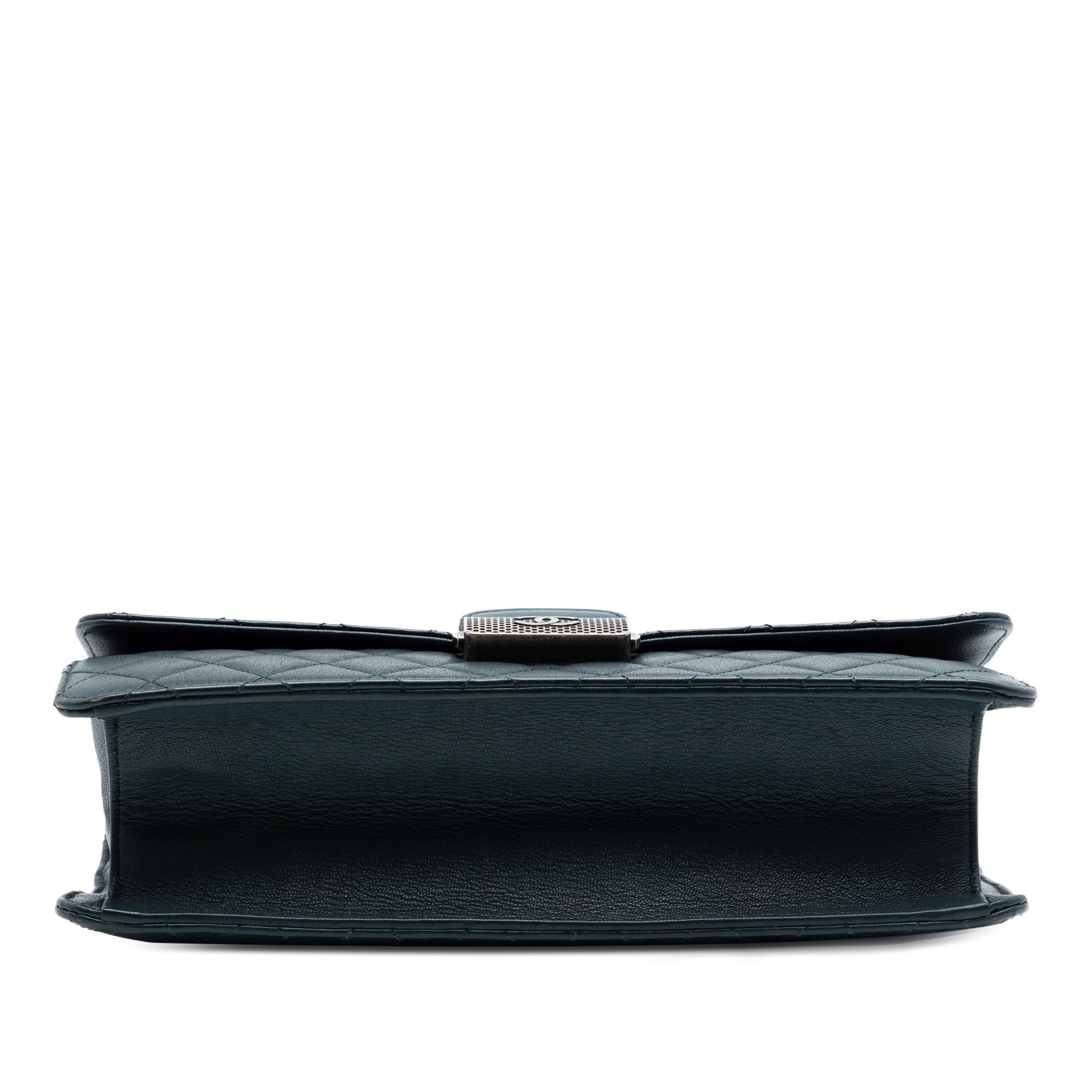 Chanel Medium Quilted Goatskin CC University Flap