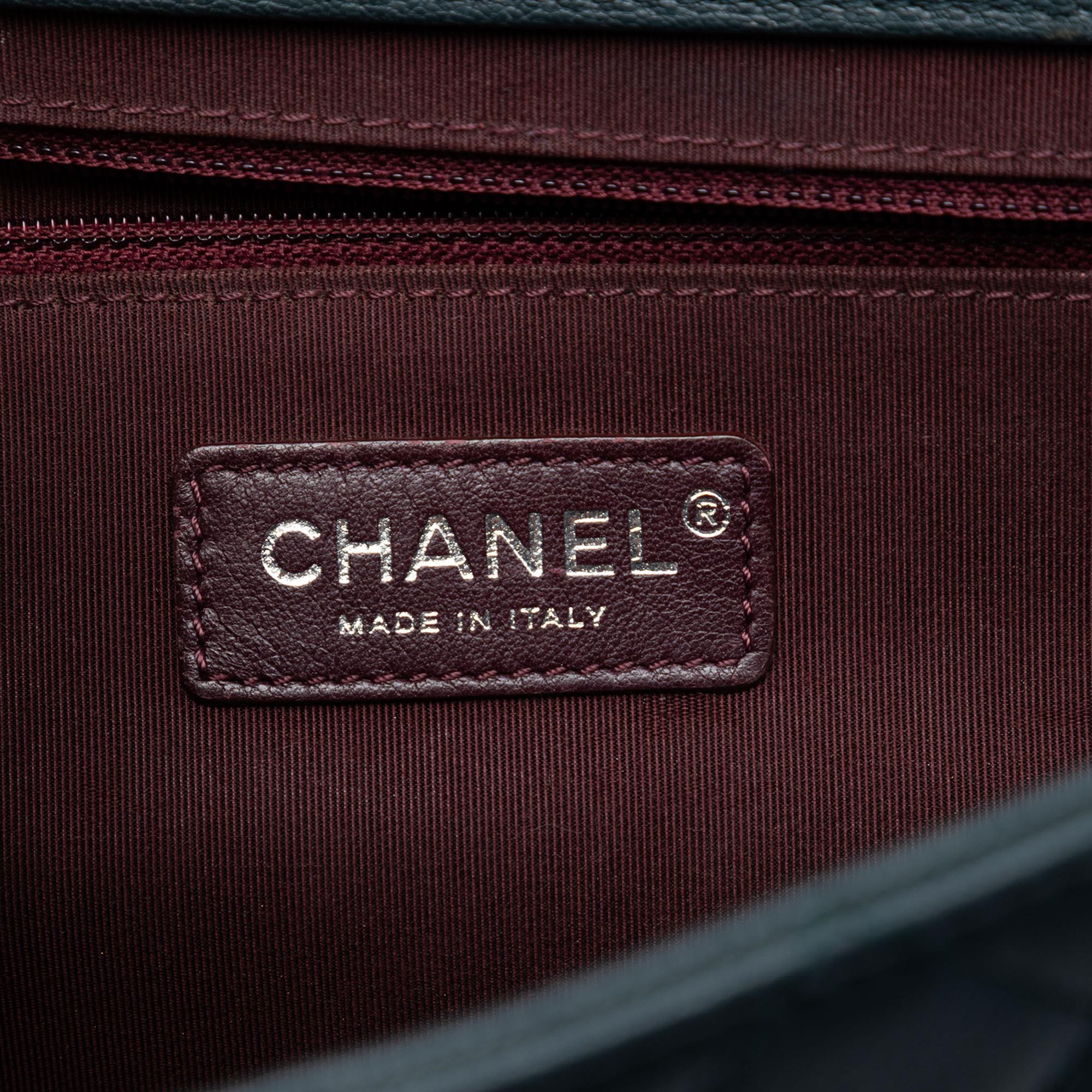 Chanel Medium Quilted Goatskin CC University Flap